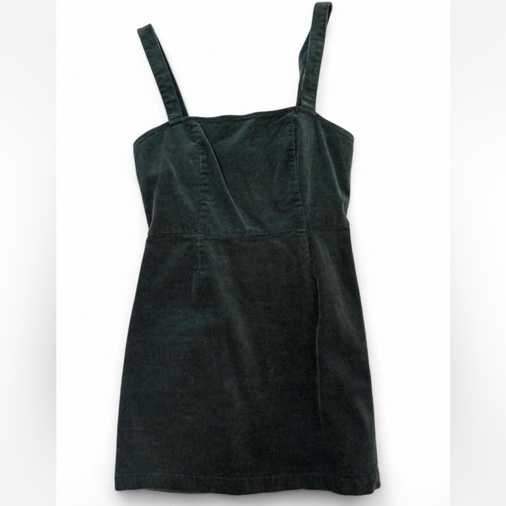 Pacsun Green Corduroy Dress